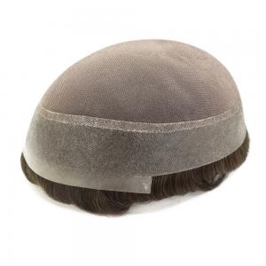 Lucky Toupee Stock GM2,durable Fine mono with pu around